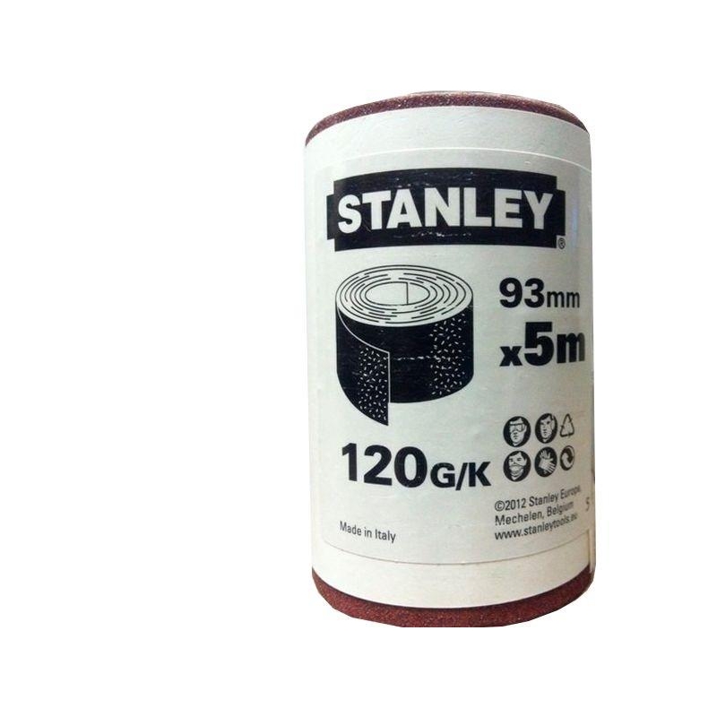 STANLEY FATMAX Papier brúsny - rolka, nedierovaný, 93mm x 5m P120 STA31416