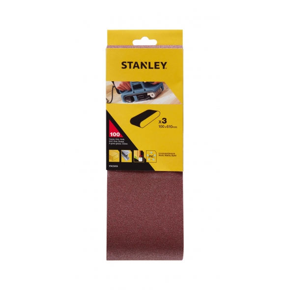 STANLEY FATMAX Pás brúsny 100x610mm P100, 3ks STA33456