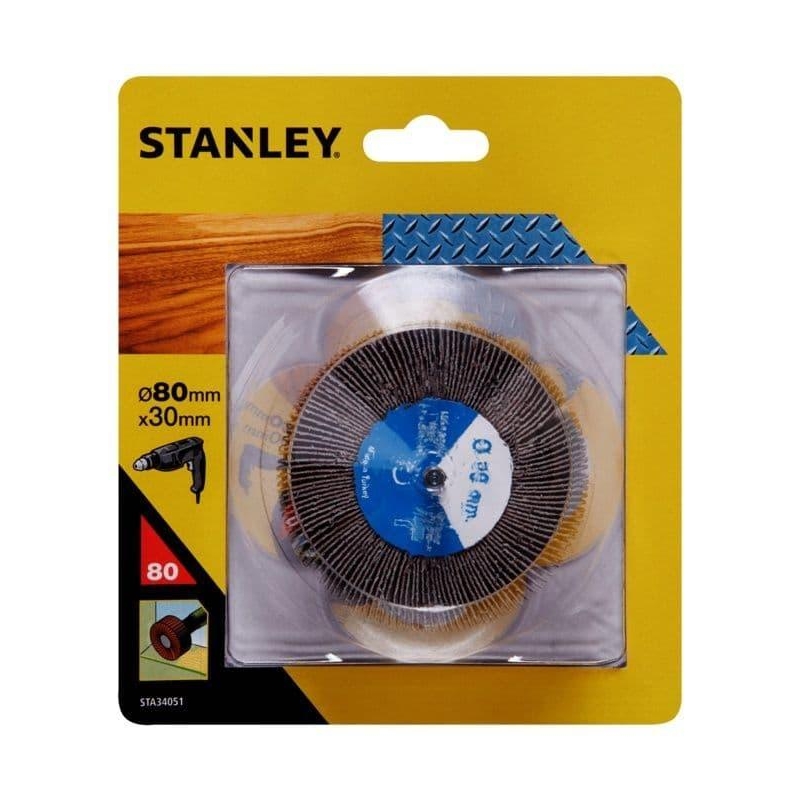 STANLEY FATMAX Teliesko brúsne lamelové pr.80mm x hl.20mm P80 STA34051