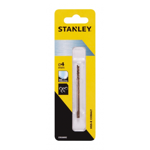 STANLEY FATMAX Vrták HSS-E Cobalt O4,0 x 75/43mm, 1ks STA50092