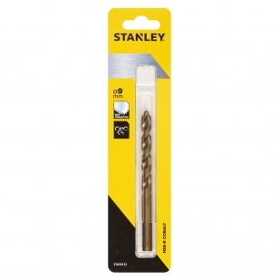 STANLEY FATMAX Vrták HSS-E Cobalt O9,0 x 125/81mm, 1ks STA50132