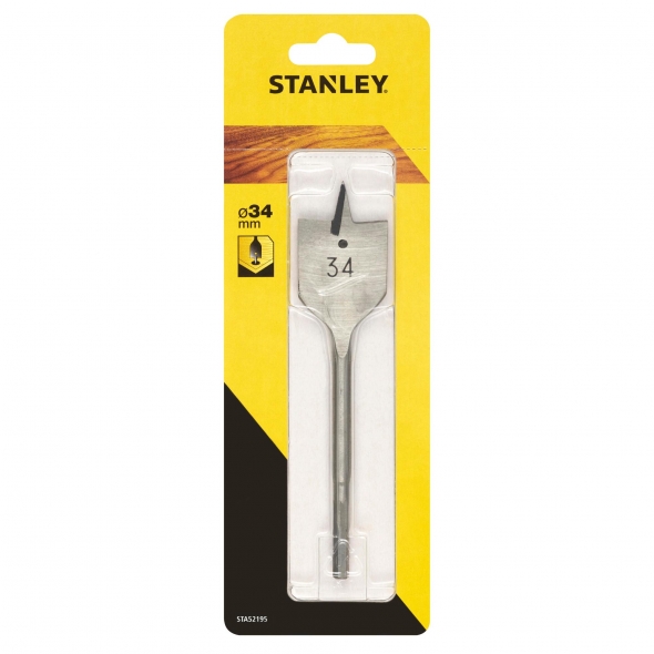 STANLEY FATMAX Vrták do dreva, plochý, pr.34 x 154mm STA52195