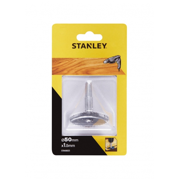 STANLEY FATMAX Fréza do dreva drážkovacia pr.50mm, prac. dĺžka 1,5mm, stopka pr.8mm STA66025