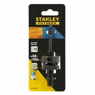 STANLEY FATMAX Vreteno upínacie so strediacim vrtákom pre bim. korunk. vrtáky, pr.14-30mm STA81097