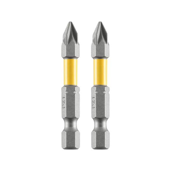 STANLEY FATMAX Bity skrutkovacie s magnetickým ScrewLock systémem PZ1 x 50 mm, 2 ks STA62850