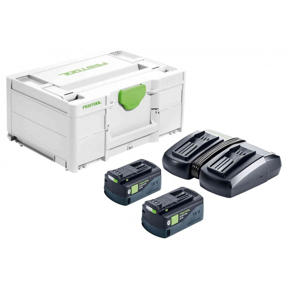 FESTOOL Energetická súprava SYS 18V 2x5,2/TCL 6 DUO