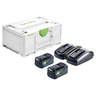 FESTOOL Energetická súprava SYS 18V 2x5,2/TCL 6 DUO