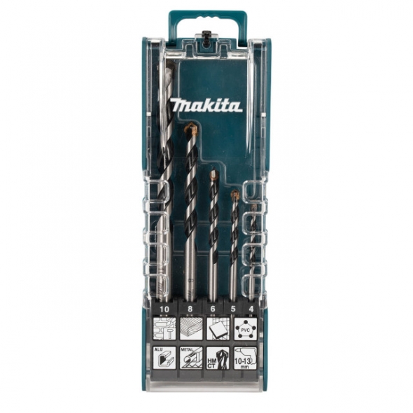 MAKITA SADA VRTÁKOV MULTI MATERIÁL 5 KS E-14255