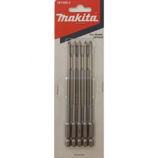 MAKITA Pozi PZ2 vrtáky 191V05-4