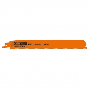 CMT Pílový list do chvostovej píly HW Special Metal 1155CHM - L225, I205, TPI8 (bal 3 ks)