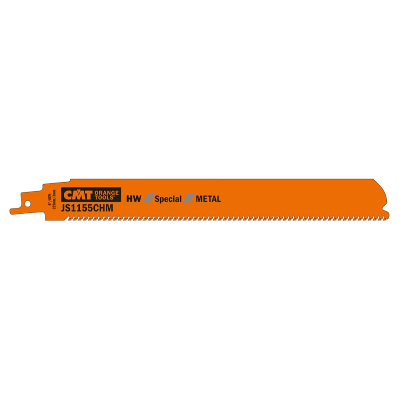 CMT Pílový list do chvostovej píly HW Special Metal 1155CHM - L225, I205, TPI8 (bal 3 ks)