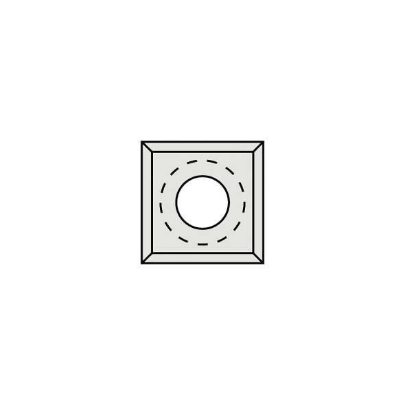 N013 Žiletka tvrdokovová predrez - 13,6 x 13,6 x 2 LaminoMDF CMT