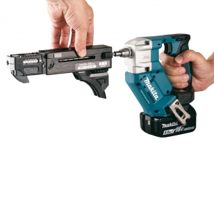 MAKITA AKUMULÁTOROVÝ SKRUTKOVAČ S AUTOMATICKÝM ZÁSOBNÍKOM DFR551RTJ