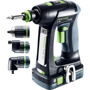 Festool Akumulátorové vŕtacie skrutkovače C 18 HPC 4,0 I-Set