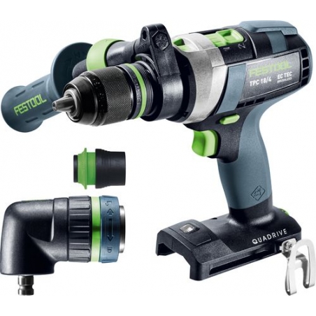 Festool Akumulátorový skrutkovač s príklepom TPC 18/4 I-Basic-Set QUADRIVE