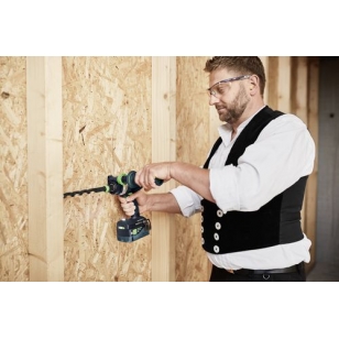 Festool Akumulátorový skrutkovač s príklepom TPC 18/4 I-Basic-Set QUADRIVE