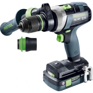 Festool Akumulátorové vŕtacie skrutkovače TDC 18/4 5,0/4,0 I-Plus QUADRIVE