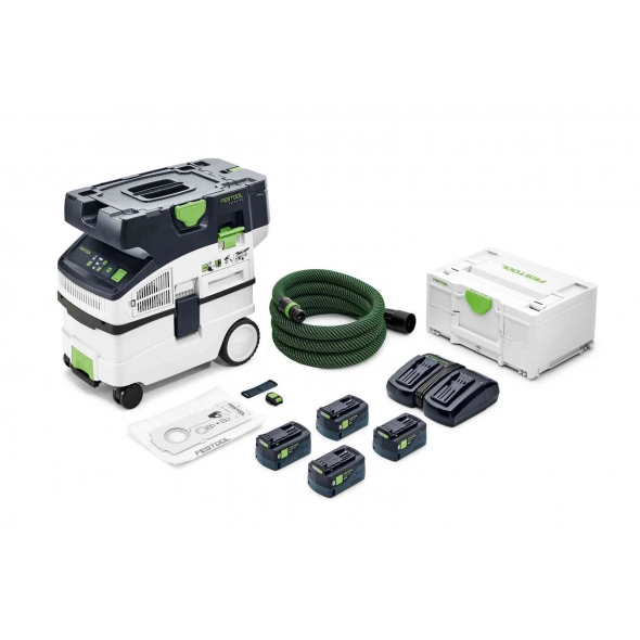 Festool Akumulátorový mobilný vysávač CTLC MIDI I-Plus CLEANTEC