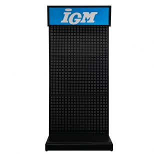 IGM Prázdný prodejní stojan, 207x100x45 cm