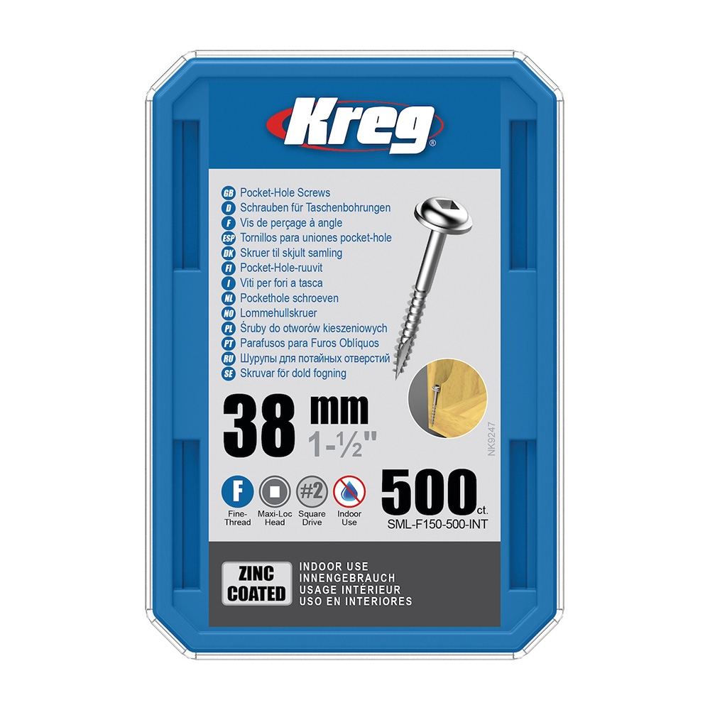 Kreg Zinc Maxi-Loc Skrutky...