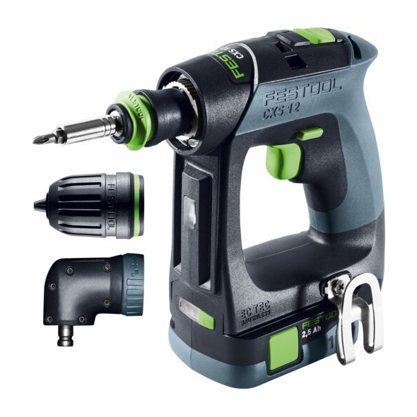 Festool Akumulátorové vŕtacie skrutkovače CXS 12 2,5-Set
