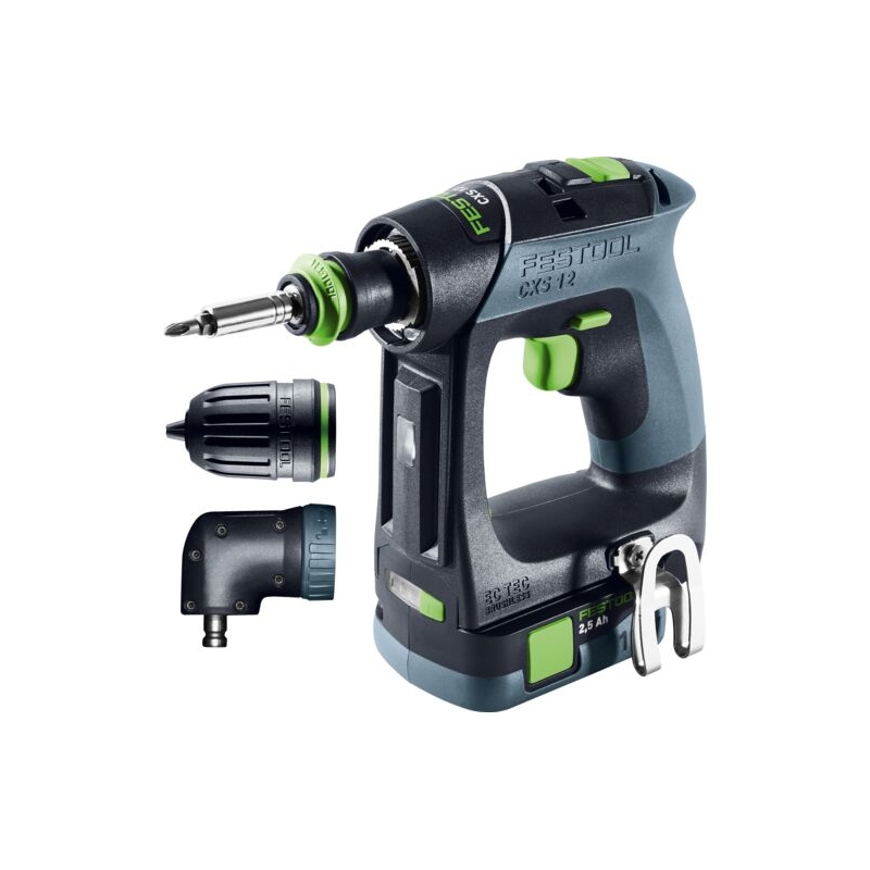 Festool Akumulátorové vŕtacie skrutkovače CXS 12 2,5-Set