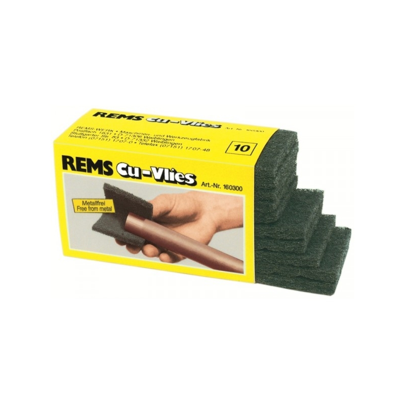 REMS Cu-Vlies čistiaca žinka pred pájkovaním