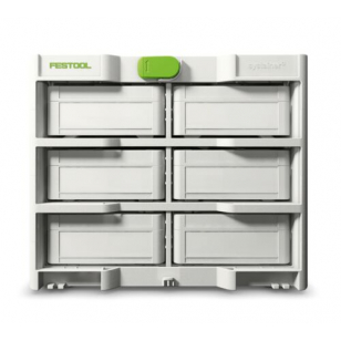Festool Systainer³ Rack SYS3-RK/6 M 337-Set
