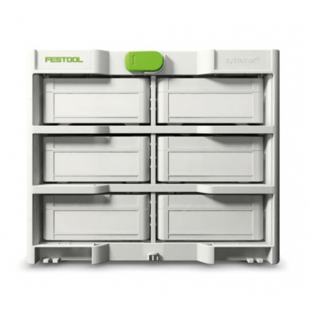Festool Systainer³ Rack SYS3-RK/6 M 337-Set