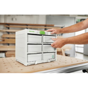 Festool Systainer³ Rack SYS3-RK/6 M 337-Set