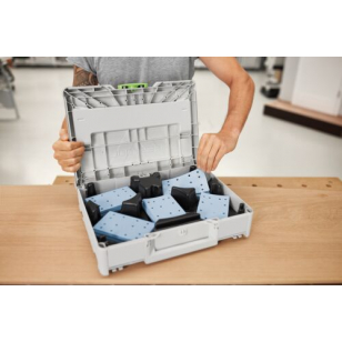 Festool Systainer³ na brúsivo SYS-STF 80X133 GR-Set Granat