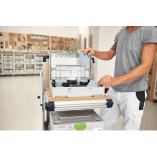 Festool Systainer³ na brúsivo SYS-STF 80X133 GR-Set Granat