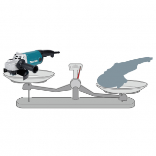 MAKITA ELEKTRICKÁ UHLOVÁ BRÚSKA GA9090N