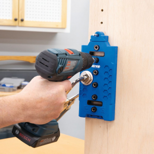 Kreg Šablóna pre vŕtanie otvorov pre nosiče políc, 5 mm