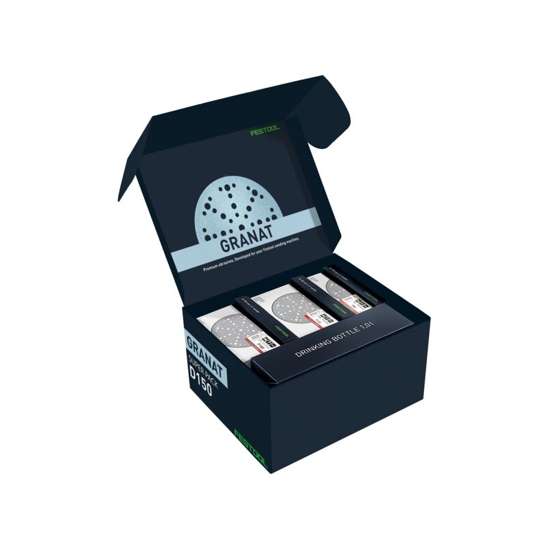 Festool Súprava brúsiva Super Pack Granat STF D150/48 GR-SP P