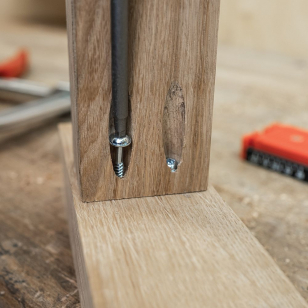 IGM Pocket Hole Skrutky - 4x32mm, jemný závit, talířová hlava, 300 ks