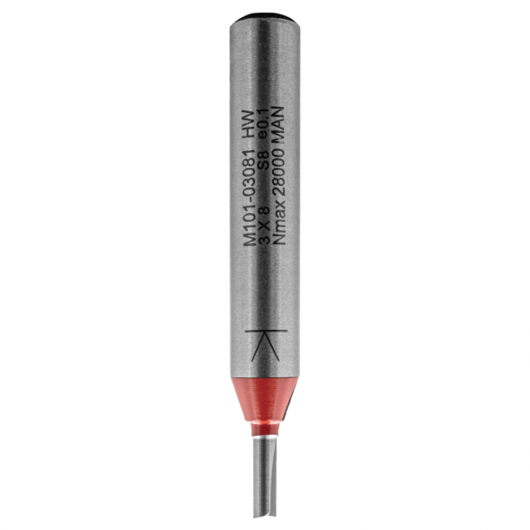 IGM M101 Drážkovacia fréza - D3x8 L55 S=8 HWM