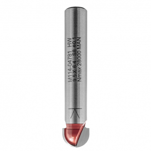 IGM M114 Čelná vypuklá fréza - R4,75 D9,5x6,4 L48 S=8 HW