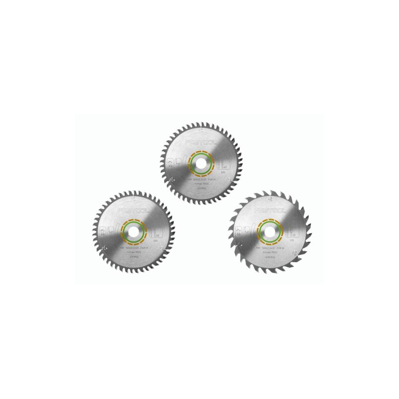 Festool Súprava pílových kotúčov do okružnej píly KSB-SORT/3 W 160x2,2