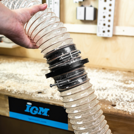 IGM Magnetický konektor odsávania 100 mm