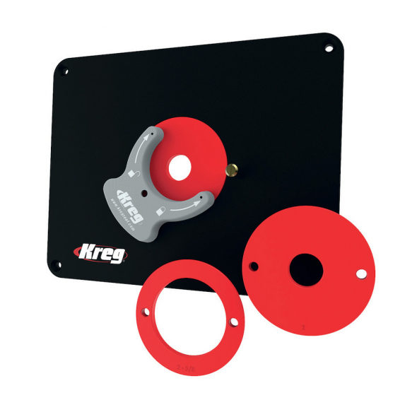 Kreg Frézovacia doska pre hornú frézku - predvŕtaná