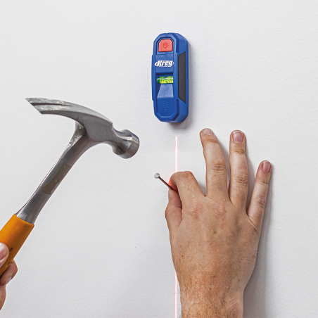 Kreg Magnetický detektor trámov s laserovým značením