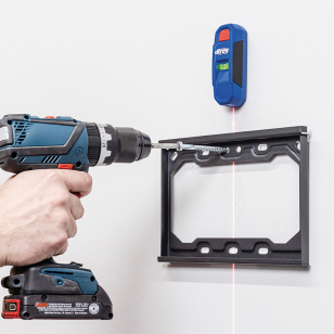 Kreg Magnetický detektor trámov s laserovým značením