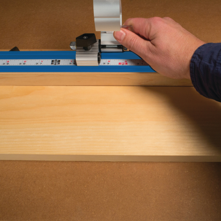 Kreg Sklopný doraz pre vodiaci profil