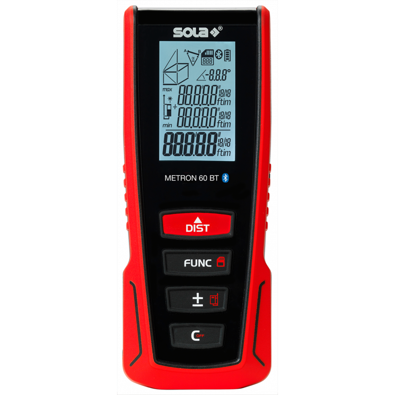 SOLA Laserový diaľkomer METRON 60 BT