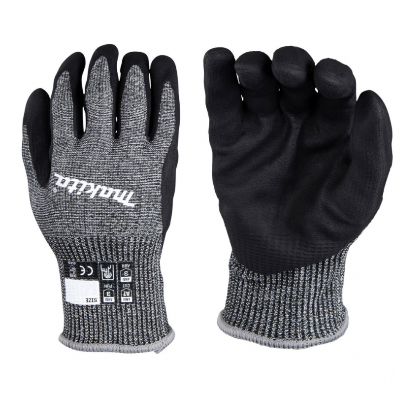 MAKITA RUKAVICE PRACOVNÉ PROTIPOREZNÉ XL/10 P-84735