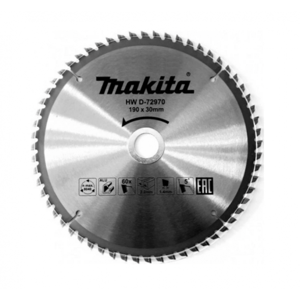 MAKITA KOTÚČ PÍLOVÝ 190 x 30 mm 60 z D-72970