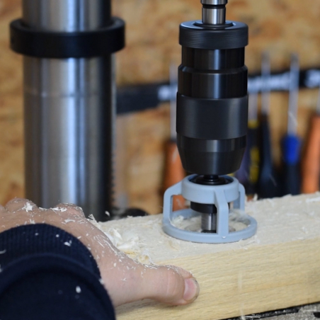 FISCH Hĺbkový doraz pre sukovníky D15-50