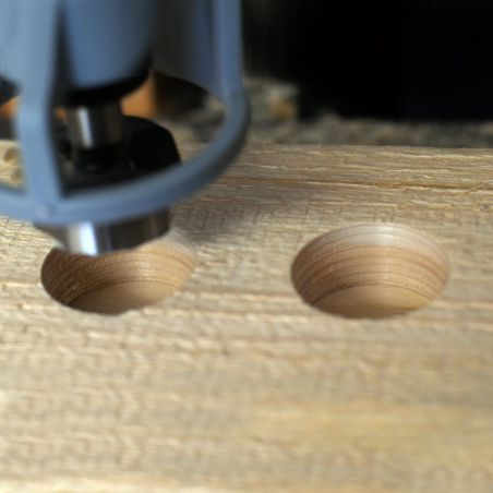 FISCH Hĺbkový doraz pre sukovníky D15-50