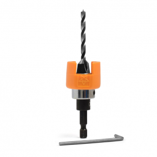 FISCH Patio Záhlbník s vrtákom HSS - D4-12 pre vrut 4